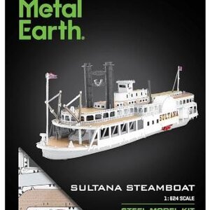 Metal Earth metalen puzzel stoomboot