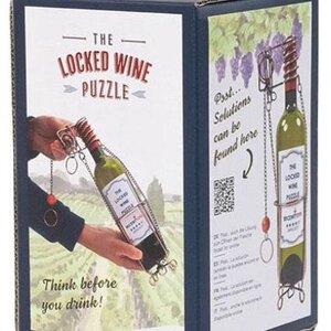 recenttoys breinbreker puzzel locked wine