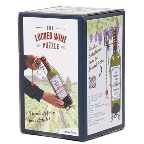 recenttoys breinbreker puzzel locked wine