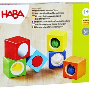 Haba ontdekkingsbouwstenen zintuigen