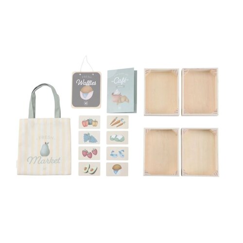 Little Dutch Houten marktkraam - Groen