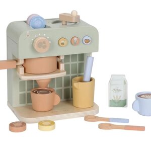 Little Dutch Houten koffiezetapparaat - Groen - Essentials