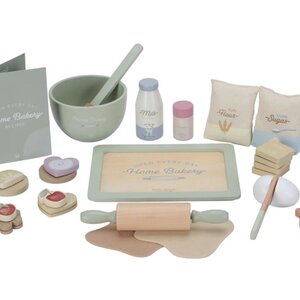 Little Dutch Houten bakset – Meerkleurig – Essentials