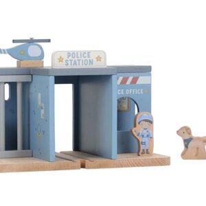 Little Dutch Houten politiebureau – Blauw – Essentials