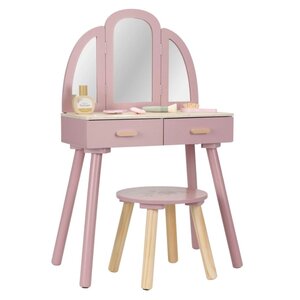 Little Dutch Houten kaptafel groot – Roze – Essentials