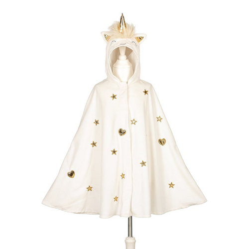 Souza Souza -Unicorn cape off white, 4-8yrs, 104-128 cm