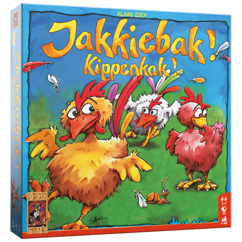 999 games Jakkiebak! Kippenkak! - Bordspel