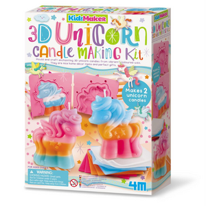 4m KidzMaker - Kaarsen Maken "3D Eenhoorn"