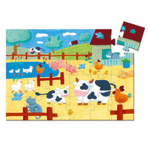 Djeco Puzzel 'koe' 24 st