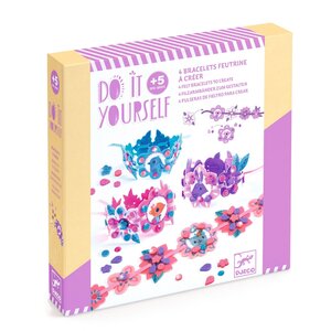 Djeco DIY - 4 armbandjes om te maken 'Beste vrienden' (+5j)