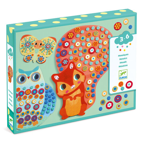 Djeco Knutseldoos - Mozaïek "Millefiori" (3-6j) Djeco Knutseldoos - Mozaïek "Millefiori" (3-6j)