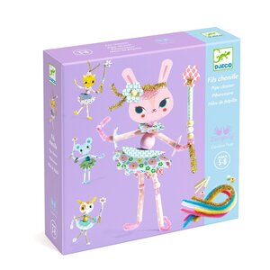 Djeco Knutseldoos - Chenilledraad 'Feeën' (5-8j)