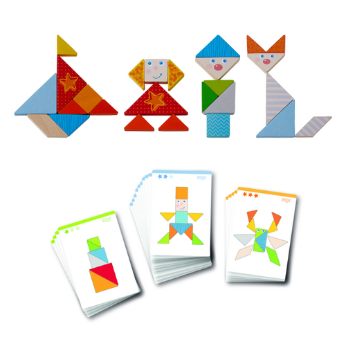 Haba Houten tangrammix van Haba