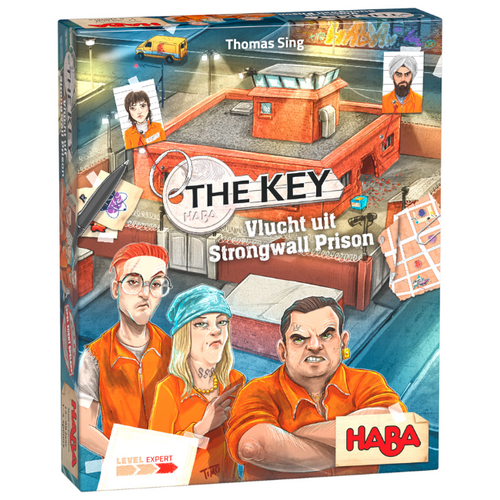 Haba Spel - The Key "Vlucht uit Strongwall Prison" (+12j)