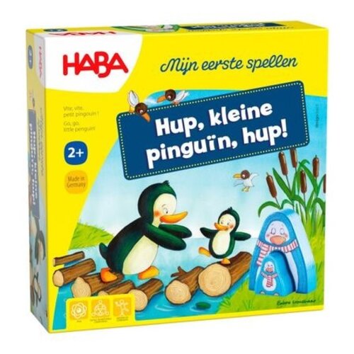 Haba Hup, kleine pinguïn, hup! - Mijn eerste spellen (+2j)