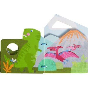Haba Houten babyboek "Dino's"