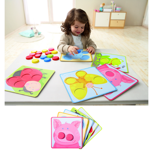 Haba Ordeningsspel Kakelbonte dierenwereld