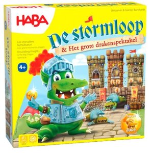 Haba Spel - 2-in-1 De stormloop & Het grote drakenspektakel (+4j)