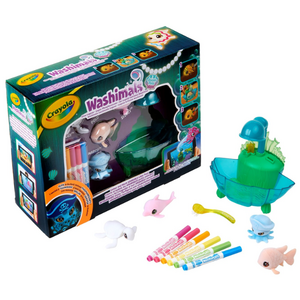 crayola Washimals - Ocean Glow Lagoon Tub Playset