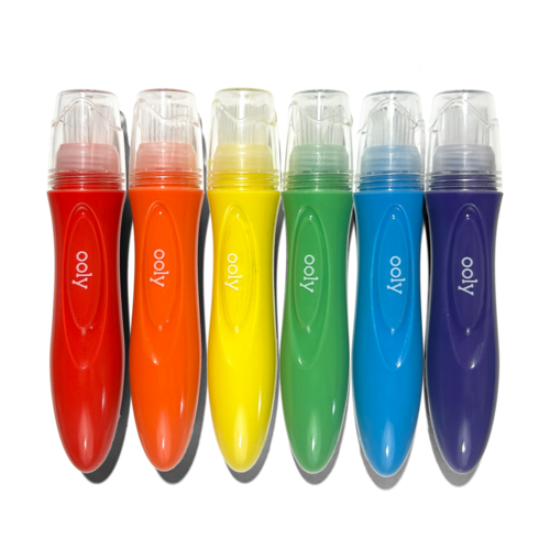 Knijpbare Verfstiften 6st.