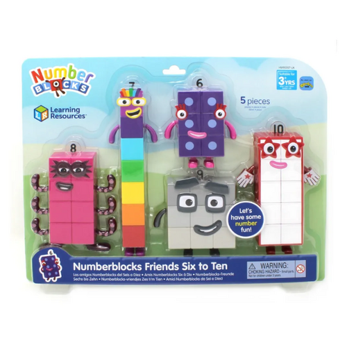 Learning Resources Numberblocks® Friends Six to Ten