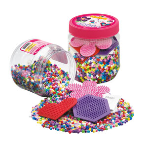 hama Hama Strijkkralenset in Pot - Pastel Mix, 4000st.