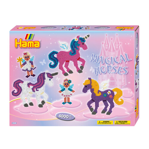 hama Hama Strijkkralenset "Magical Horses" 4000st.