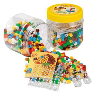 hama Maxi Strijkkralenset in Pot, 400st.