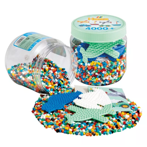 hama Strijkkralenset in Pot "Standaard Mix", 4000st.