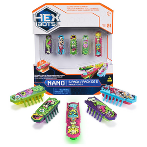 HexBots HexBots - Nano Gift Pack 5-pack (1x Flash Nano, 4x Nano)