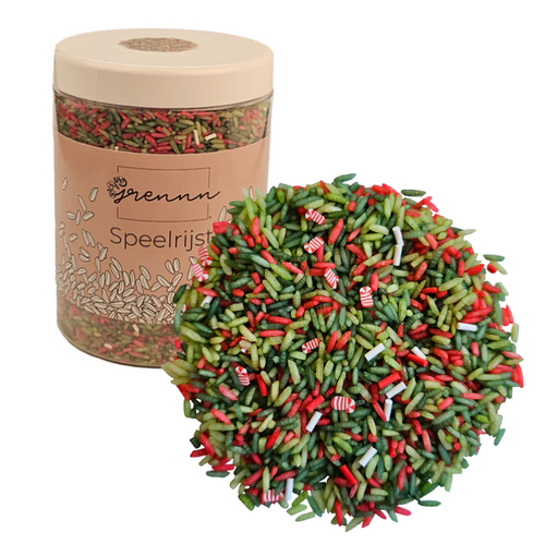 Grennn Speelrijst - Christmas Mix (750g)