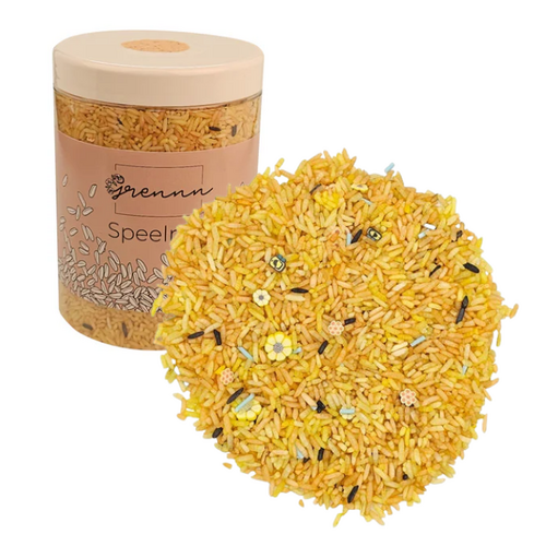 Grennn Speelrijst - Bijen Mix (750g)