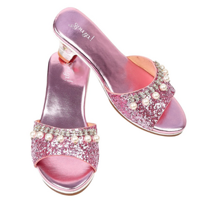 Souza Slipper hoge hak, Marie-Claire, roze metallic mt 30/31