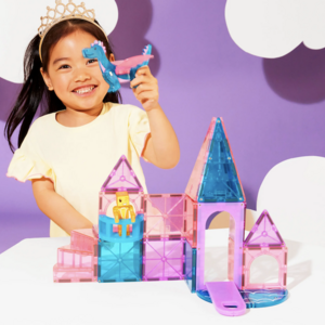 Magna-Tiles MAGNA-TILES® CASTLE + microMAGS - 25 piece