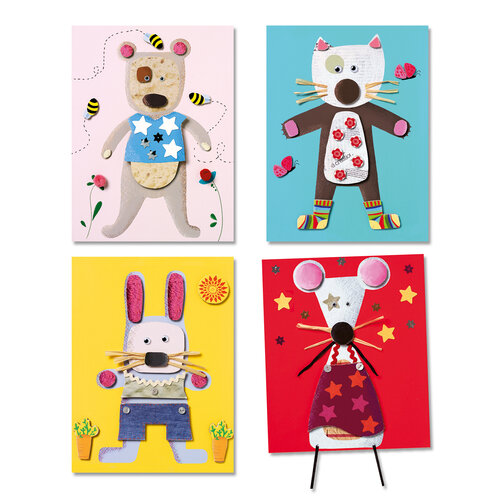 Djeco Knutseldoos - Collage voor kleintjes (3-6j) Djeco Knutseldoos - Collage voor kleintjes (3-6j)