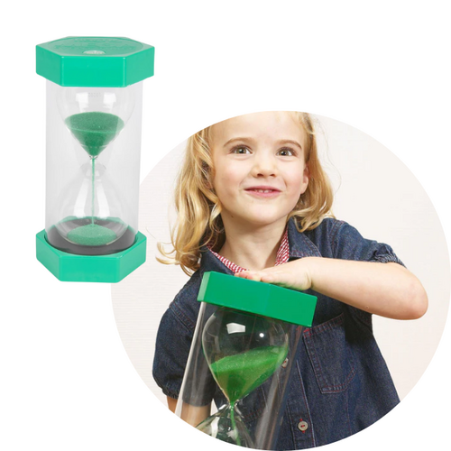 Tickit Mega-Zandloper 1 Minuut (hoogte 30cm) Tickit Mega-Zandloper 1 Minuut (hoogte 30cm)