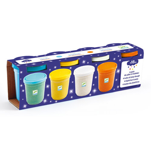 Djeco Djeco  boetseerklei met glitters 18m+