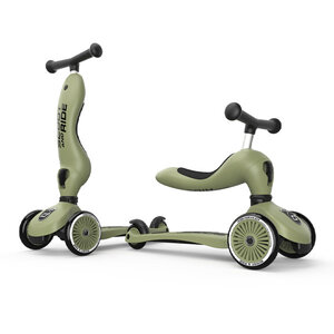 Scoot & ride SCOOT AND RIDE HIGHWAYKICK 1 - OLIVE Scoot & ride SCOOT AND RIDE HIGHWAYKICK 1 - OLIVE