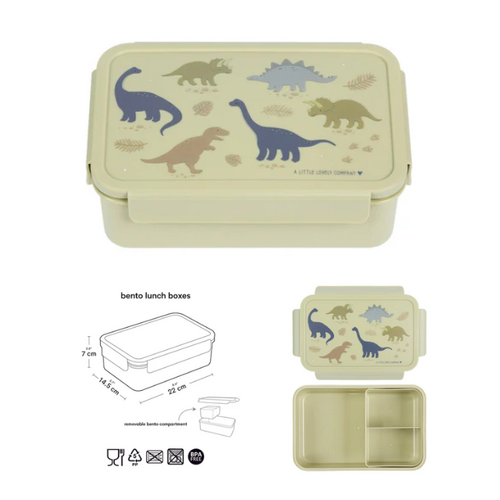 a little lovely company Bento Lunch Box - Dinosaurs