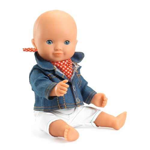 Djeco Pomea - Poppenkleding "Blue Jacket Outfit" (32cm)