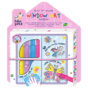 Haku Yoka Window Art "Garden"