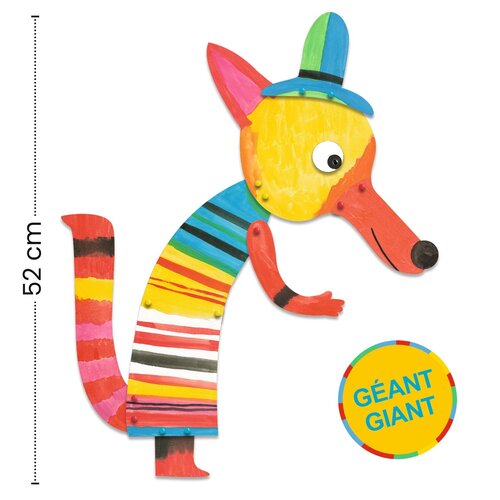Djeco Knutseldoos - Schilderen 'De Vossenfamilie' (3-6j) Djeco Knutseldoos - Schilderen 'De Vossenfamilie' (3-6j)