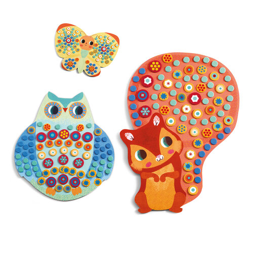 Djeco Knutseldoos - Mozaïek "Millefiori" (3-6j)