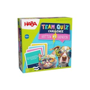 Haba Spel - Teamquiz katten vs honden