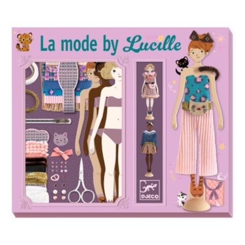 Djeco Knutseldoos - Atelier Mode 'Lucille' Djeco Knutseldoos - Atelier Mode 'Lucille'