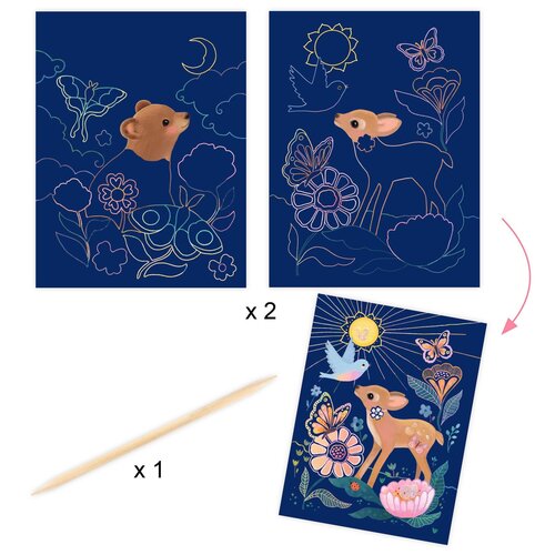 Djeco Knutseldoos - Fluffy box (6-10j)