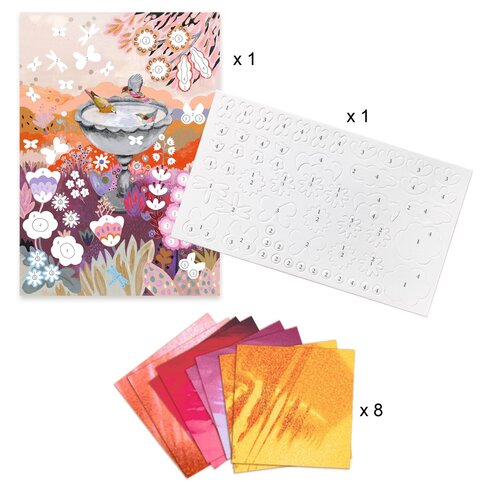 Djeco Knutseldoos - 6 activiteiten 'Flower Box'