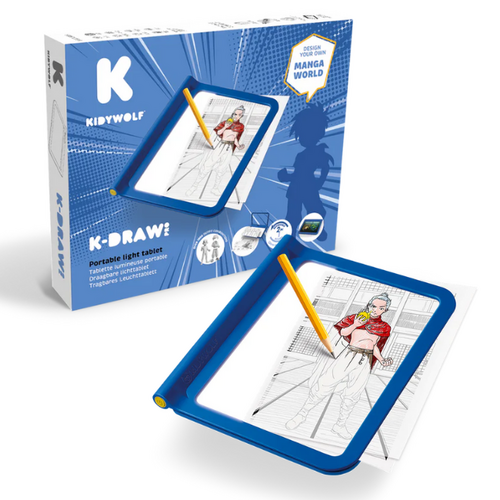 Kidywolf KIDYDRAW-PRO - Tekentablet "Blauw"