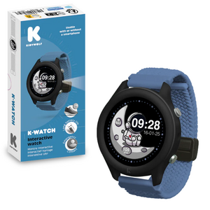 Kidywolf KIDYWATCH - Interactieve horloge "Blauw"