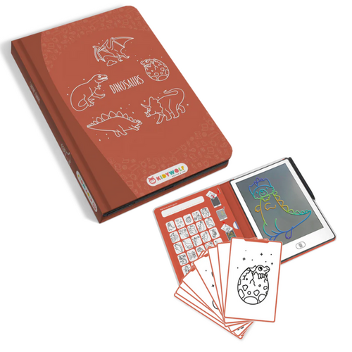 Kidywolf KIDYDRAW-MINI tekenblok dinosaurussen